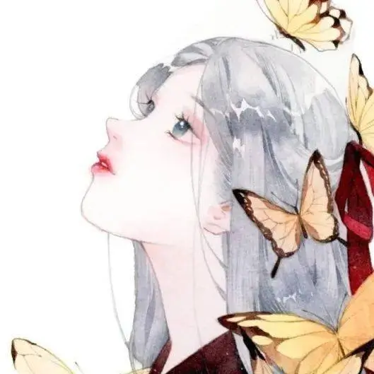 银发冷月御姐动漫头像女高清图